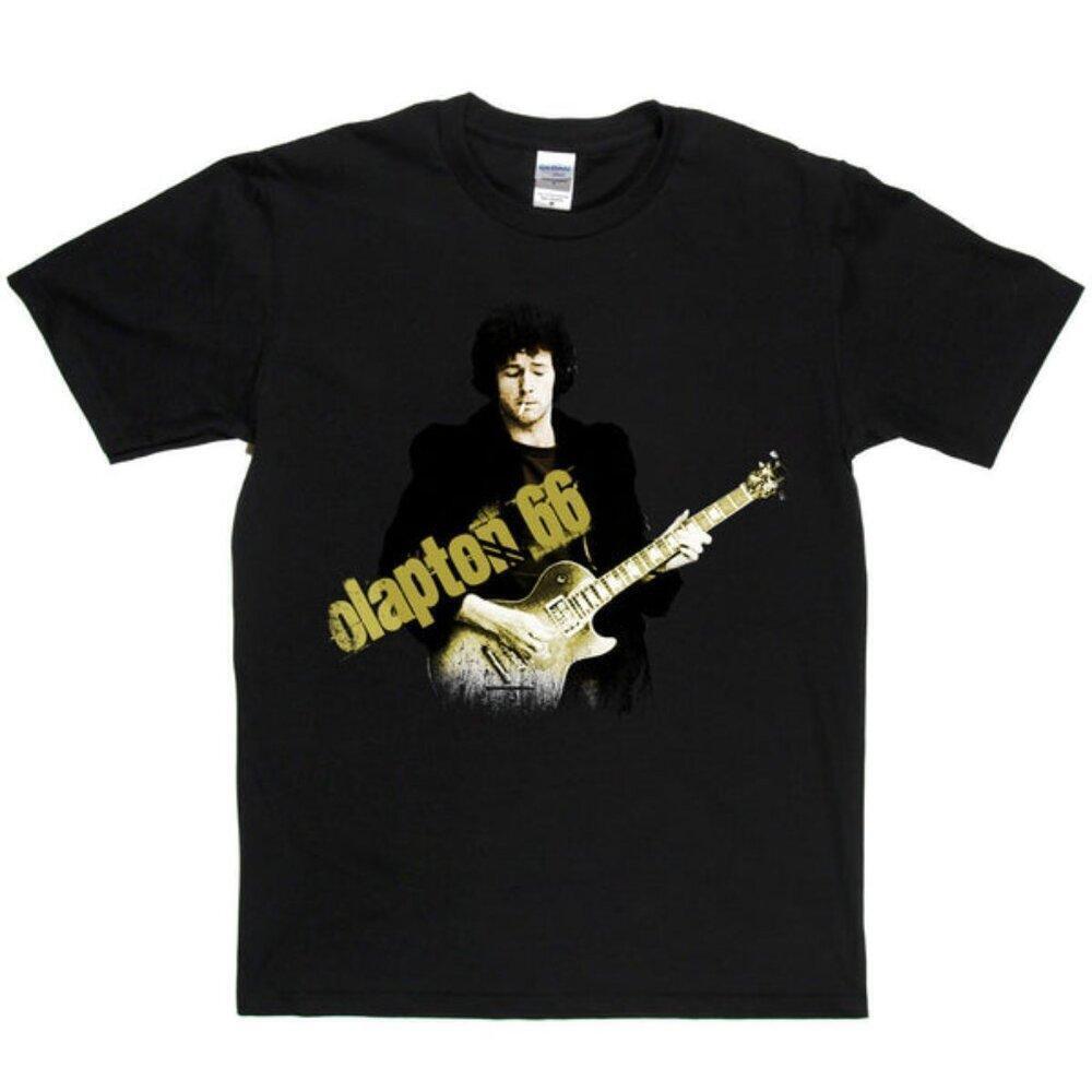 Clapton 66 Remixed Album Graphic Rock Music Tee T Shirt